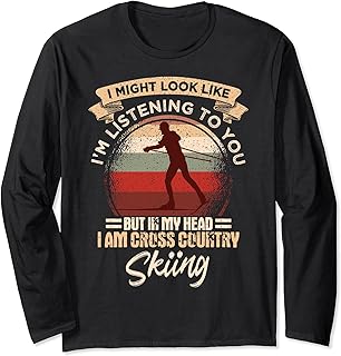Retro Cross-Country Skier Tee