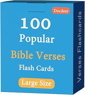 Bible Verse Flash Cards
