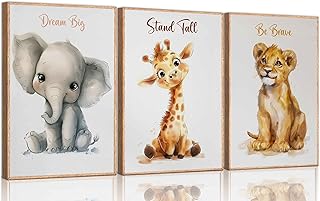 Safari Nursery Canvas Art