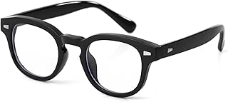 Vintage Depp-Style Round Glasses