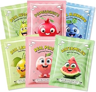 Kaely Kids Fruit Face Masks