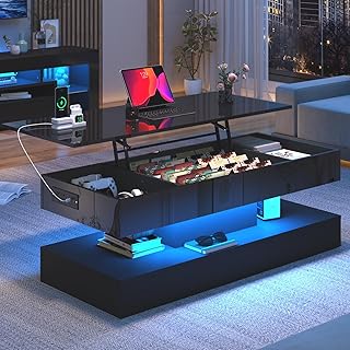 LED High Glossy Coffee Table