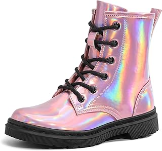 Girls Glitter Ankle Boots