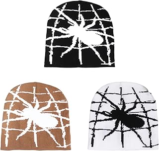 Y2K Spider Web Beanie
