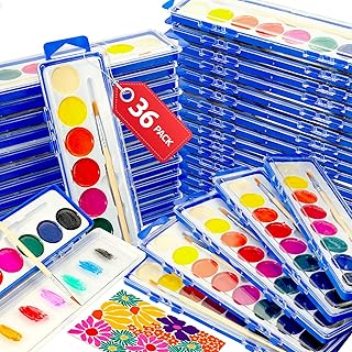Kids Bulk Watercolor Paint Set