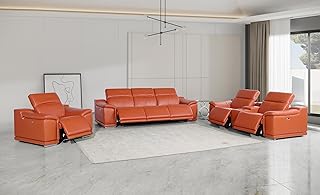 Venice Leather Recliner Set