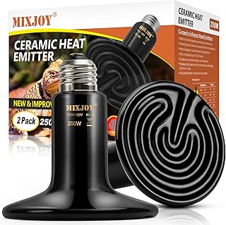 MIXJOY Reptile Ceramic Heat Lamp