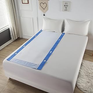 WenBags Disposable Positioning Bed Pad with Handles (80*190cm, 350lb), Disposable Transfer Pad and Slide Sheet - Ideal for Patient Transfer in Hospital, Home & Cars
