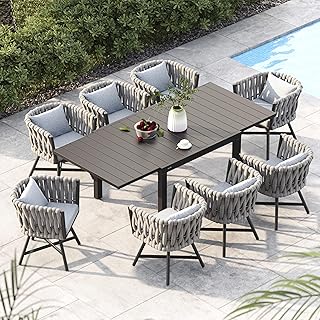 Grand Patio 9-Piece Dining Set