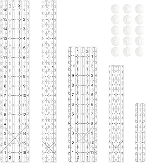 5-Piece Quilting Ruler Set