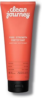 Pure Strength Hair Conditioner, EWG Verified, Infused with Peptides and Biotin, For Fragile and Damaged Hair, Clean Ingredients, Vegan, Vanilla Scent, 8 Fl Oz