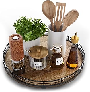 Acacia Wood Lazy Susan