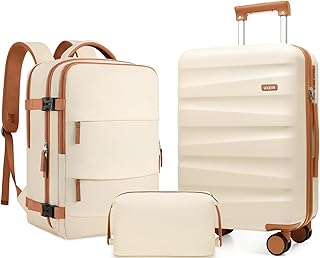 UKEIN 3-Piece Eco-Friendly Luggage Set