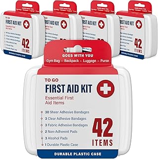 DecorRack Mini Travel First Aid Kits