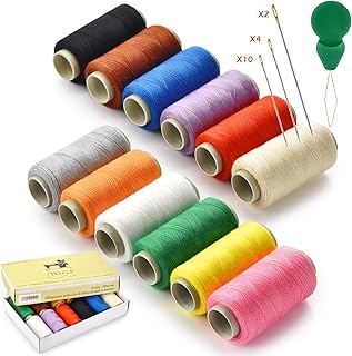 12-Color Sewing Kit with Threader