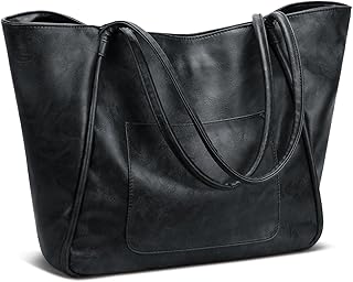 KKXIU Zippered Leather Tote