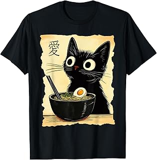Kawaii Cat Ramen Tee