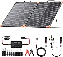 100W Foldable Solar Panel Kit