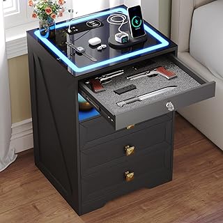 Smart Lockable Nightstand