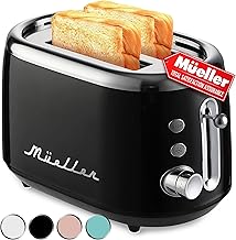 MÜELLERHOME Retro 2-Slice Toaster