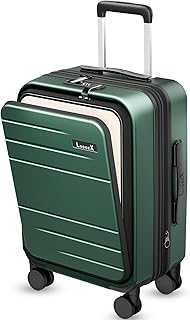 LUGGEX Airline-Approved Carry-On Suitcase