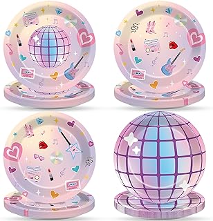 Music Star Party Plates Set