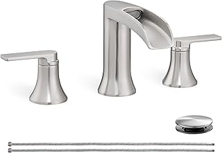 Nickel Waterfall Bathroom Faucet