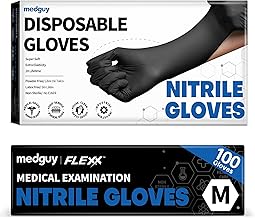 Black Nitrile Disposable Gloves