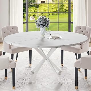 Marble Circle Dining Table