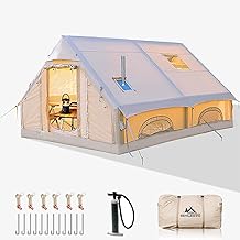 8-10 Person Inflatable Camping Tent