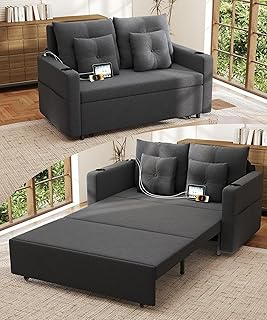 3-in-1 Convertible Pull-out Sofa Bed