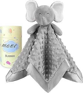 Elephant Baby Security Blanket