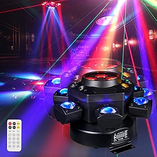 6-Arm RGBW DJ Stage Lights