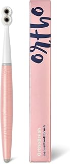 SuperMouth OrthoBrush Manual Toothbrush – Soft Bristles for Braces, Deep Clean Around Brackets & Wires, Conform to Teeth’s Curves & Protects Against Cavities & Stains