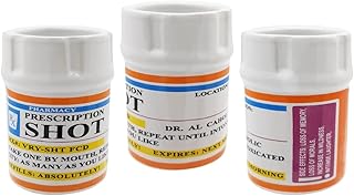 Prescription Themed Funny Shot Glasses