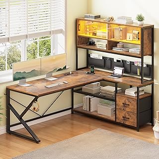 SEDETA L Shaped Gaming Desk