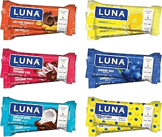 LUNA Variety Pack Snack Bars