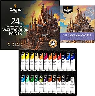 Castle Art 24 Watercolor Set