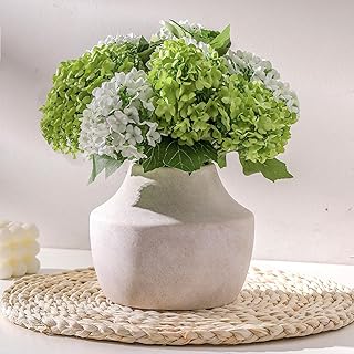 Rustic Off-White Ceramic Vase