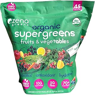 organic supergreen fruit & vegetable 517g