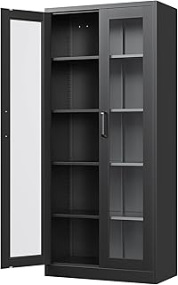 Metal Curio Display Cabinet