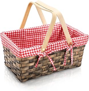 Yesland Woven Picnic Basket