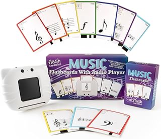 Music Flashcard Player: Interactive Flashcards for Learning Music Theory and Ear Training