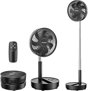 TriPole Portable Rechargeable Fan