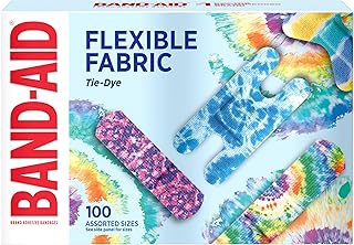 BAND-AID Tie-Dye Fabric Bandages