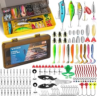 Complete Fishing Tackle Gear Kit