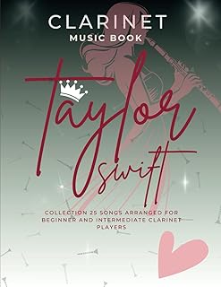 Taylor Swift Clarinet Music Book