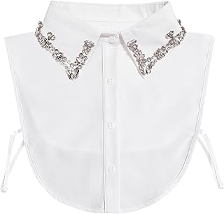 Shinywear Rhinestone Detachable Collar
