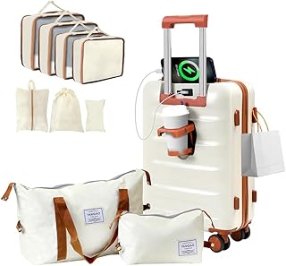 YANQIAO 20” 10-Piece Luggage Set