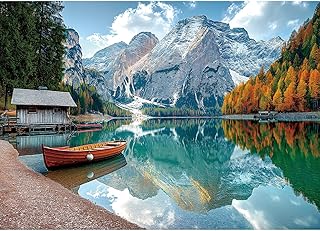 Braies Lake Landscape Puzzle